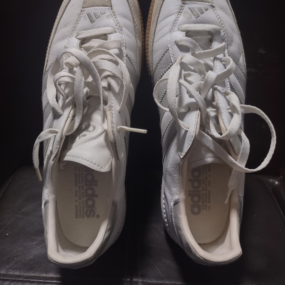 Adidas Samba Milenium White and Gray Men's Sneakers - Picture 6 of 7